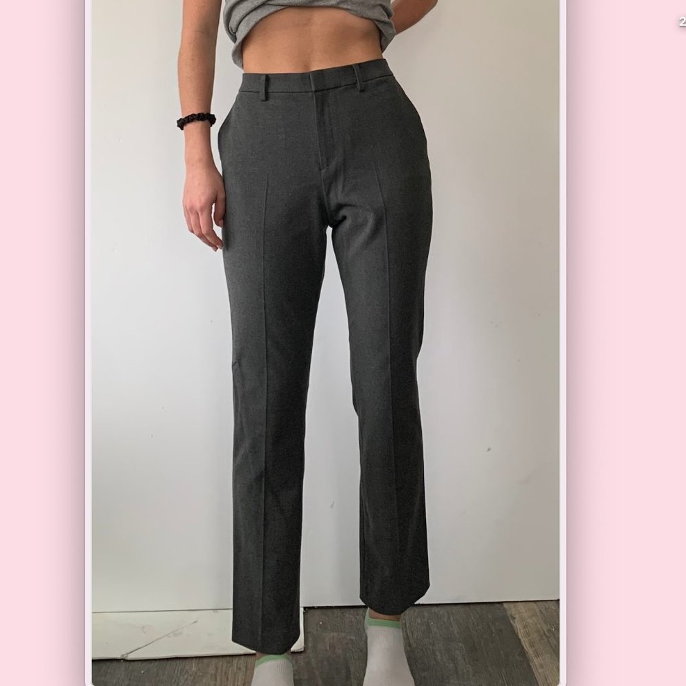 Grey Suit-pants/ Trousers [Uniqlo]